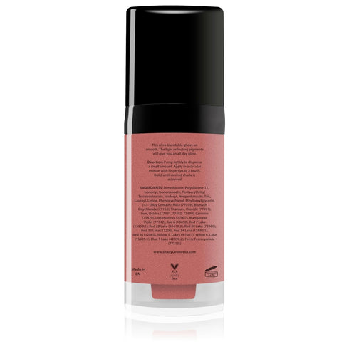 SHANY HD Liquid Cream Blush - Paraben Free, Creamy & Blendable Color - ON DUTY