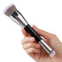 Large Double Ended Makeup Brushes, Foundation & Concealer Brush, Flat Top Kabuki for Liquid, Cream, Blending
