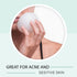 pureSOL Activated Charcoal Konjac Sponge, 100% Natural, Eco-Friendly Facial Sponge for Acne, Exfoliating