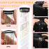 12Pcs Clip in Hair Tinsel, 23.6Inch Pink Glitter Hair Extensions, Heat Resistant Fairy Hair Kit