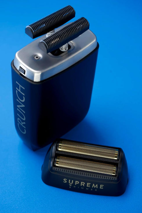 Supreme Trimmer Replacement Foil & Cutter SB63 - Hypoallergenic Foil for Crunch STF602, Black