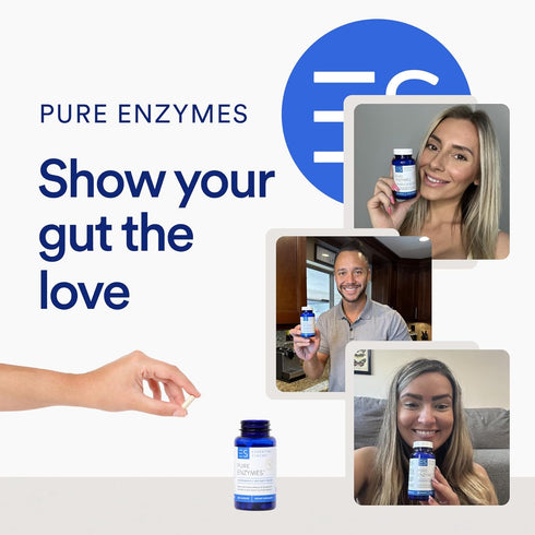 Essential Stacks Pure Digestive Enzymes - Gluten, Dairy & Soy Free, 18 Enzymes for Digestion incl. Amylase, Lipase &