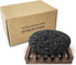 Pumice Stone for Foot Care, Natural Black Lava Exfoliating Rock for Pedicure, Skin Scrubber