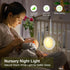 HoaBoly Nightlight,16 White Noise Machine for Baby,Portable Sound Machine with Soothing and Memory Function,Baby-Safe