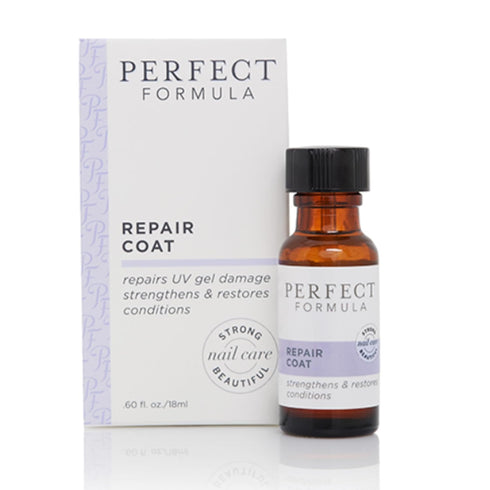 Perfect Formula Repair Coat - Nail Strengthener, Keratin Treatment for Damaged Nails, Made In The USA, .60 fl oz