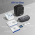 Alcedo Blood Pressure Monitor for Home Use, Digital Upper Arm BP Machine with 8.7 to 16.5 inch Cuff, 2x120 Memory