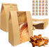 Lmoszuak 50 Pack thicker Large Sourdough Bread bags for Homemade Breads(13.7x8.26x3.54in).with Window bags