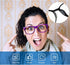 Frienda Silicone Adhesive Eyeglass Nose Pads, Anti-Slip Nose Bridge Pads for Eyeglasses, 12 Pairs