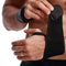 NeoTech Care Wrist Band Support Wrap - Adjustable Compression Strap, Elastic & Breathable Fabric, Black Color, Size L,