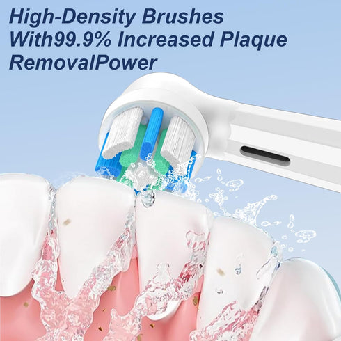 JINKOSZEL 10 Pack 2/3/4/5/6/7/8/9/10/Deep IO Brush Head Compatible with Oral B IO Clean Electric Toothbrush