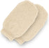 GUARD&MARINE Natural Hemp Shower and Bath Gloves, Washcloth for Body Cleansing and Exfoliation, Set of 2 Mitts