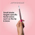 JAPONESQUE - SKINTherapy Dermaplaning Facial Razors - Two Blade Sizes with Interchangeable Handle, Eyebrow Razor, Ultra Sharp Japanese Blades, For Hair Removal, Multipurpose Exfoliating
