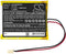 DRAWBELL Battery 2000mAh for U'niden Guardian G955, UDR744, UDR777HD, fit Part NO:634169