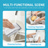 XHWXYQ (6pcs, New Upgrade Non Scratch Wire Dishcloth, Multipurpose Wire Dishwashing Rags for Kitchen, Wet and Dry