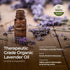 Gya Labs Organic Lavender Essential Oil - 100% Natural for Diffuser & Skin, Aromatherapy & Relaxation, 0.34 fl oz