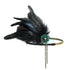 SWEETV 1920s Headpiece Flapper Headband, Rhinestone Pearl Feather Hair Band Great Gatsby Accessories for Women