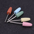 Silicone Nail Grinder Drill Bit, 5pcs Professional Nail Art Polisher Tools for Gel Remove and Smoothing