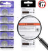 JOXIYECLTL 2430 3V Batteries(5PCS) Rechargeable Lithium-ion Battery with Charger Coin Button Cell