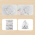 QIANHAILIZZ 5 x 7 Inch 100 pcs Heart Flower Organza Jewelry Gift Pouch, Candy Pouch Drawstring Wedding Favor Bags