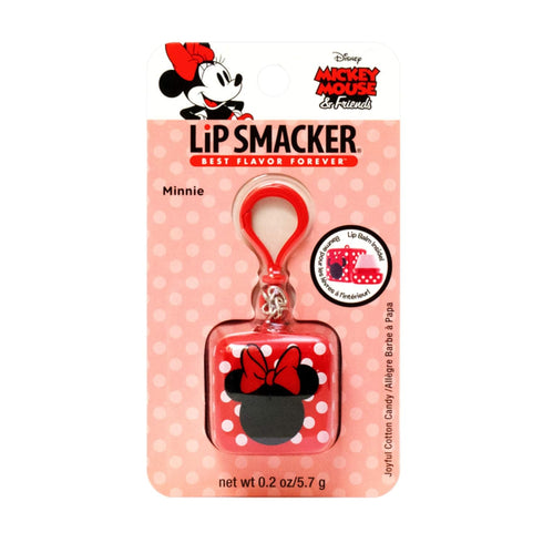 Lip Smacker Disney Minnie Mouse Cube Flavored Lip Balm - Minnie Joyful Cotton Candy, Clear, For Kids