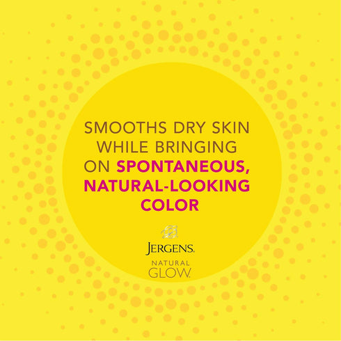 Jergens Natural Glow Instant Sun Sunless Tanning Moisturizer + Bronzer, Deep Bronze, 6 Ounce