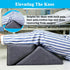 Saula 3 1 Set in Flexible Bed Wedge Pillow for After Surgery Side Sleeper, Triangle Bed Wedges & Body positioners