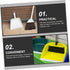 Dustpan Edge Replacement, 4pcs Dustpan Parts Insert Strips, Rubber Component for Dustpan Lip Repair