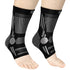 NEENCA Ankle Brace for Pain Relief, 2 Pack Compression Sleeves for Achilles Tendonitis & Joint Pain