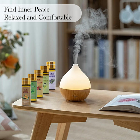 Pure Essential Oil Set - 20 Pcs for Oil Diffuser, Candle Making, Home, Skin Care, Aromatherapy - Tea Tree, Lavender,