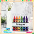 Supervitae 36 8 8 3.15 Inch Pcs Graduation Crayon Gift Bags Bulk with Handle Plastic Clear Goodies Treats Totes for End