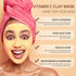 POP MODERN.C Turmeric Vitamin C Clay Mask, Deep Cleansing Facial Mask for Skin Care, Control Oil & Refine Pores