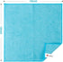 Orighty Microfiber Cleaning Cloths, 60 Pack, Lint Free, Highly Absorbent Rags for House, Kitchen, Car Care (12x12 inch)