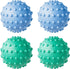 HSOOVZN Spiky Massage Balls for Feet,4 Pcs 1.9'' Hard Lacrosse Ball Deep Tissue