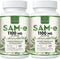 1100mg SAM-e (S-Adenosyl-L-Methionine) Supplement - Highest Concentration of Active S,S Form Same for Mood, Joint &