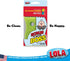 Lola Products Scrub N’ Wipe Boss, Non-Scratch Scrubbing, 2-Sided Sponge, 9 Pack, Made in USA, Remove Debris, Firm in