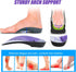 3/4 Length Arch Support Insoles for Men and Women, Large Size Planter Fasciitis High Arch Support Shoe Inserts