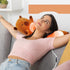 Relief,20 Capybara Heating Pad-USB Heated Plush Stuffed Animals for Period Cramps and Menstrual Pain Portable Electric