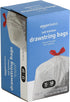 Amazon Basics Flextra Tall Kitchen Drawstring Trash Bags, 13 Gallon, Unscented, 50 Count