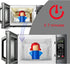 Packed Microwave Steam Cleaner Make Your Heater Sanitary without Fussy or Heavy Duty,Angry-Mama Durable Plastic Kitchen
