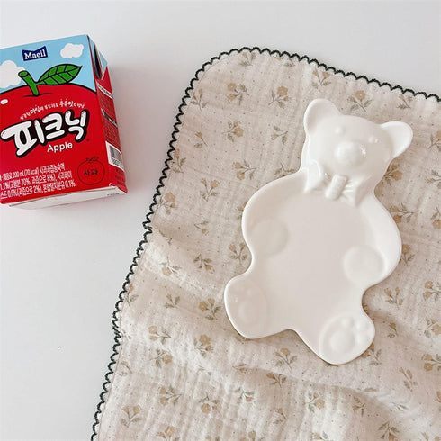 BuLuTu Softer Highly Absorbent Cleaning Cloths, 100% Cotton Cleaning Rags with Fresh Floral Pattern for Home and Kitchen