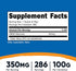 Nutricost Pure DMAE-Bitartrate Powder 100 Grams