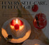 T-shin Candle,170G Cream Cake Shaped Scented Red Strawberry Shape Fruit Aroma Soy Wax Decorative Candle for Table Photo