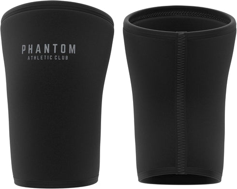 Phantom Athletic Club 7mm (2 Pack, Compression Knee Sleeves for Weightlifting Support, Powerlifting Strength, Heavy