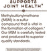 Nature's Way MSM 1000 mg - Joint Health Supplement* - With Methylsulfonylmethane - Gluten-Free & Vegan - 200 Tablets