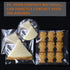 480 PCS Clear Resealable Cellophane Bags, 2 Sizes, 180 PCS 3.5×5 Inches, 300 PCS 4×6 Inches for Bakery, Snacks, and More