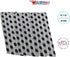 Black and White Polka Dot Tissue Paper - 20 Inch x 30 Inch - 48 Sheets Premium Paper by A1 Bakery Supplies