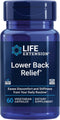 Life Extension Lower Back Relief Supplement, 60 Capsules - Chinese Chaste Tree & Ginger Extract for Discomfort &