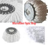 YWSHF 5 PCS Replacement Spin Mop Heads for Old Hurricane Mr.Clean 360 Spin Magic Mop, Microfibre Universal Refills