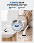 IPX7 7 2 Electric Spin Scrubber for Cleaning - Upgraded Cordless Cleaning Brush Scrubber - Waterproof Power Scrubber