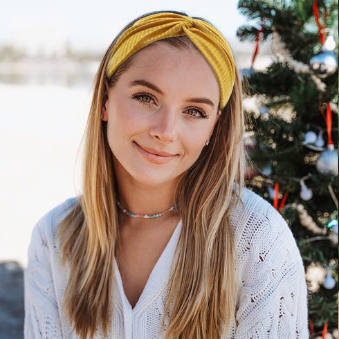 Tobeffect Non-Slip Headbands for Women, Elastic Hair Bands for Yoga Workout Running and Hair Wrap